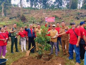 DKLH Provinsi Bali Dukung Kuat Inisiatif Rehabilitasi Hutan dan Lahan (RHL) serta Penyerahan Bibit Produktif di Tabanan