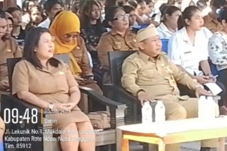 SMA Negeri 1 Lobalain Semarakkan HUT RI ke-80 dan HUT Sekolah ke-42 dengan Semangat Kebersamaan