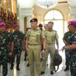 Kas Kormar Terima Kunjungan Kehormatan Komandan Marinir Kerajaan Belanda