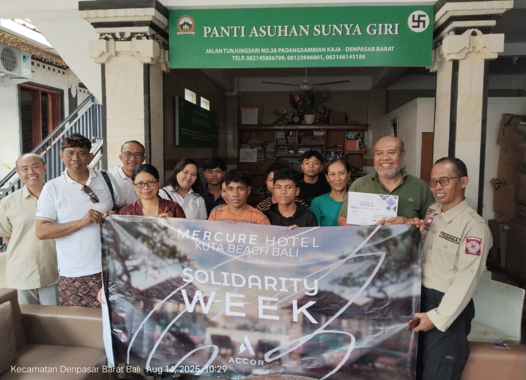 Dari Sembako hingga Cita-cita Jadi GM Hotel, Mercure Kuta Bali Wujudkan Mimpi Anak Muda Bali