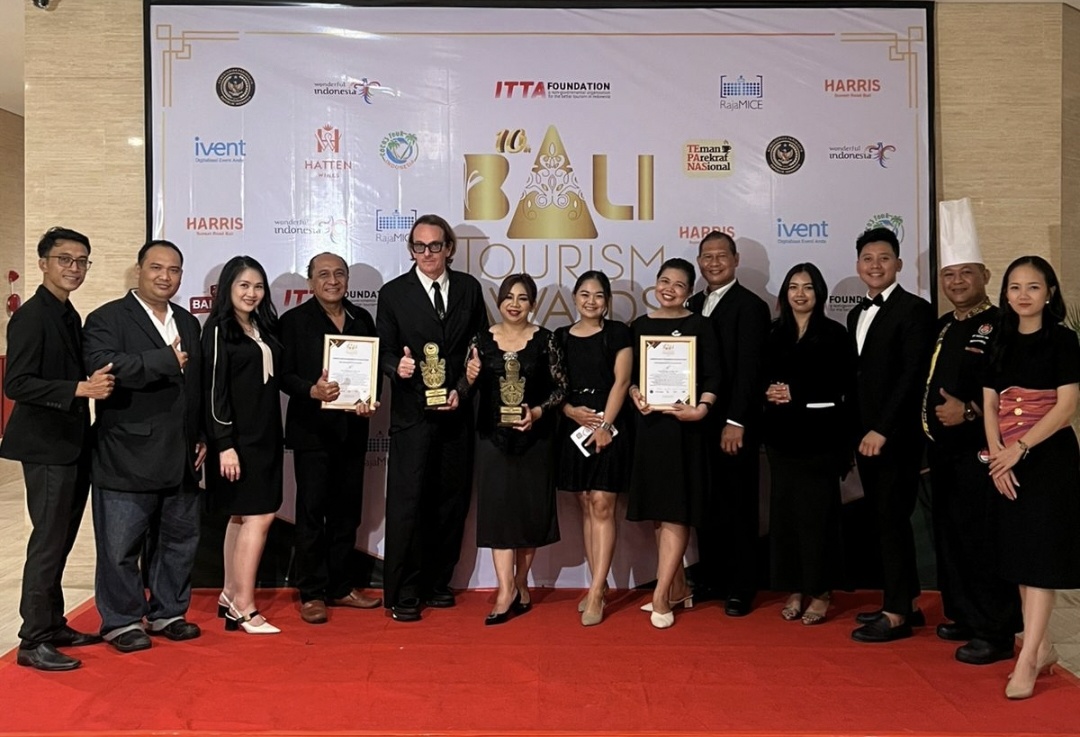HARRIS Hotel & Residences Sunset Road Raih Dua Penghargaan Bergengsi di Bali Tourism Awards 2025