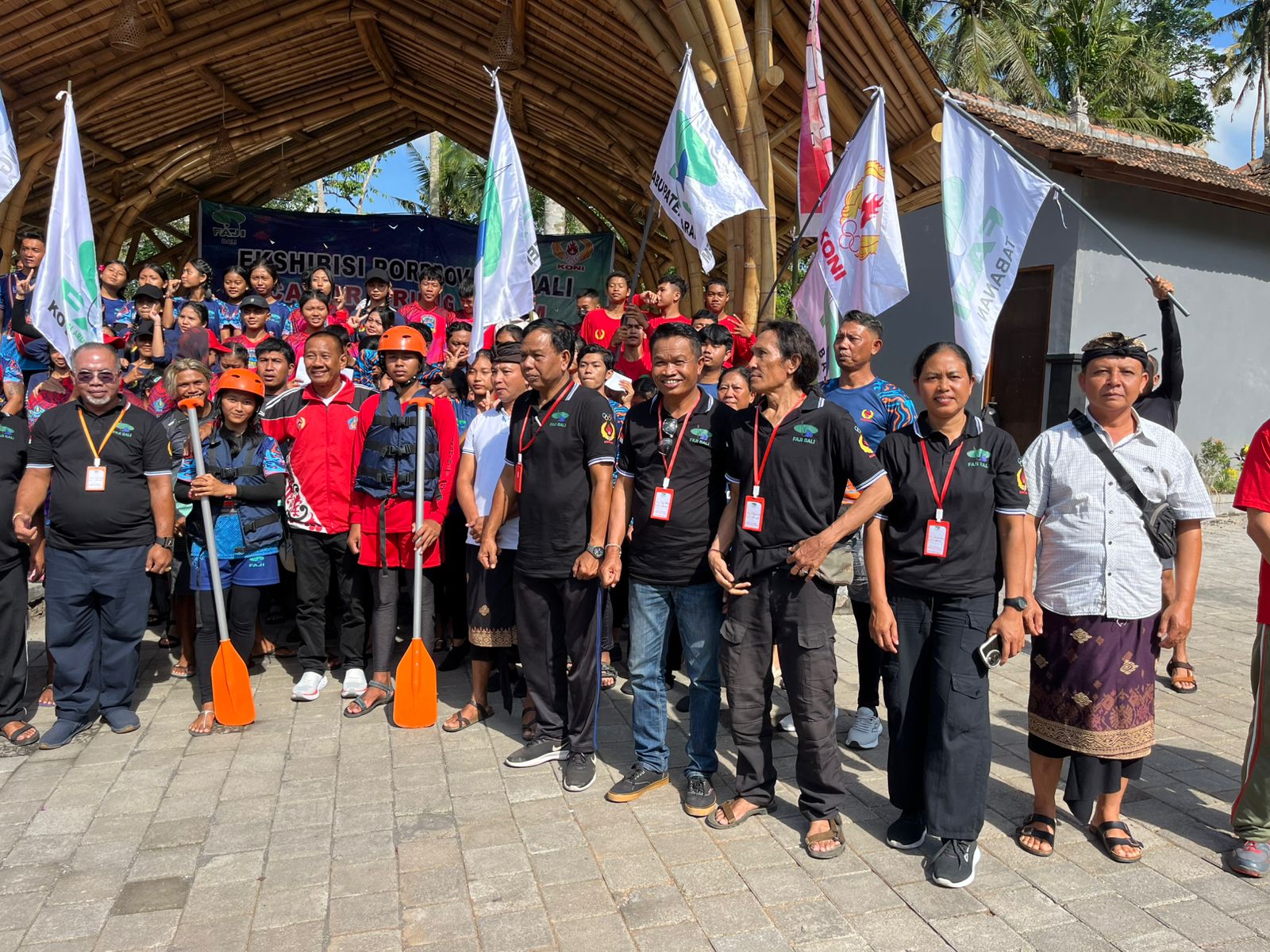 Arung Jeram Bali Tampil Perdana di Porprov XVI Lewat Eksebisi