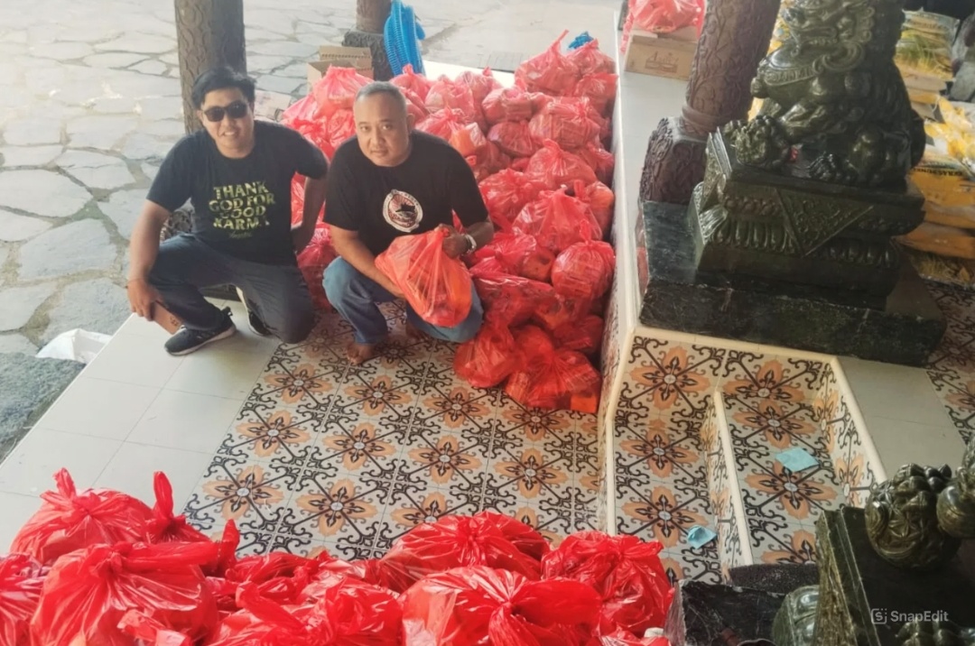 Garda Media Group Salurkan Ratusan Paket Bantuan untuk Korban Banjir Denpasar