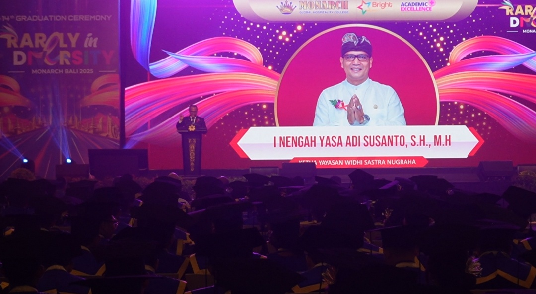 Monarch Bali Cetak 2.260 Wisudawan Siap Bersaing di Industri Global