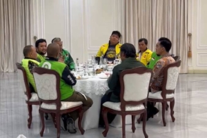 Fenomena Ojol Taruna Glowing di Istana Wakil Presiden