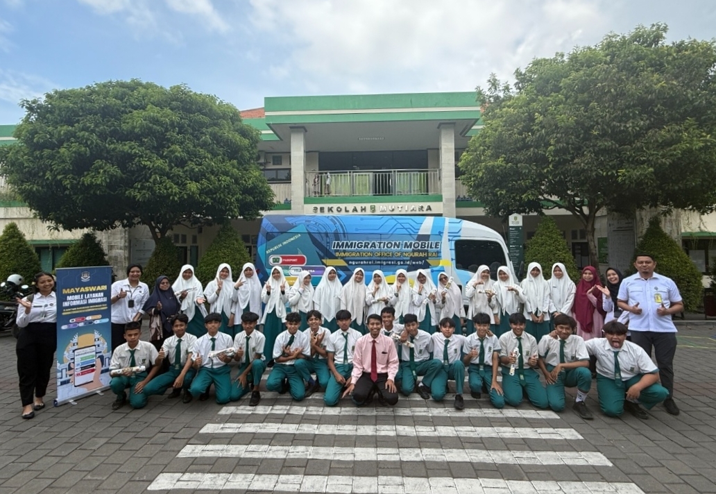 Imigrasi Ngurah Rai Luncurkan “Mayaswari”, Jemput Bola Edukasi Keimigrasian ke Masyarakat