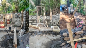 Pondok Lansia Terbakar di Kintamani Mulai Dibangun Kembali Berkat Uluran Tangan Para Donatur