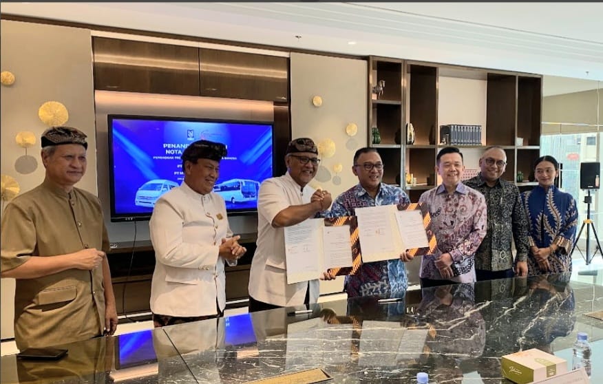 PT BIBU Gandeng PT Mobil Anak Bangsa, Siapkan Armada Kendaraan Listrik untuk Bandara Internasional Bali Utara