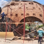 Warga Temukan Pos Jaga Mewah Normalisasi Tukad Ngenjung, Dugaan Buat Kontrol Keluar Masuk 