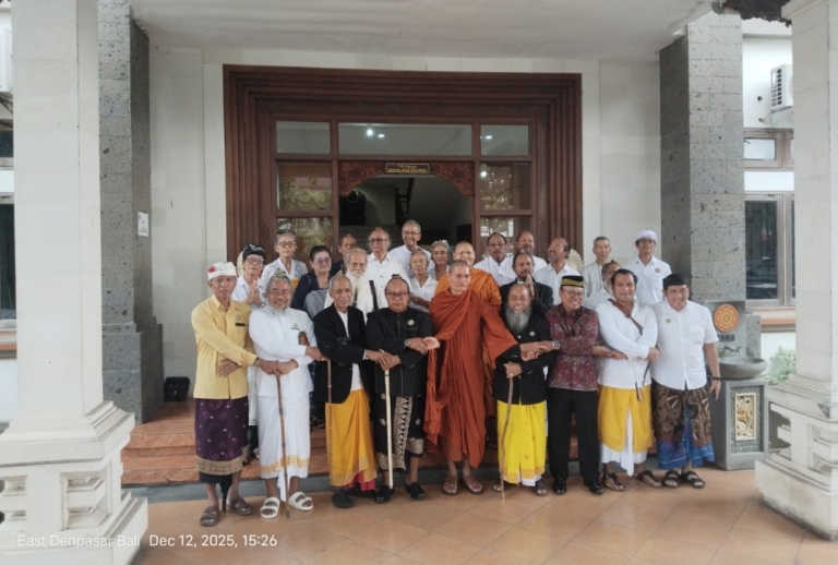 PHDI Gelar Doa Lintas Agama di Denpasar, Serukan Kepedulian dan Harmoni Hadapi Rentetan Bencana