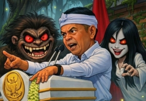 Meme KDM soal Genderuwo Penjaga Hutan, Menampar Cara Negara Merawat Alam