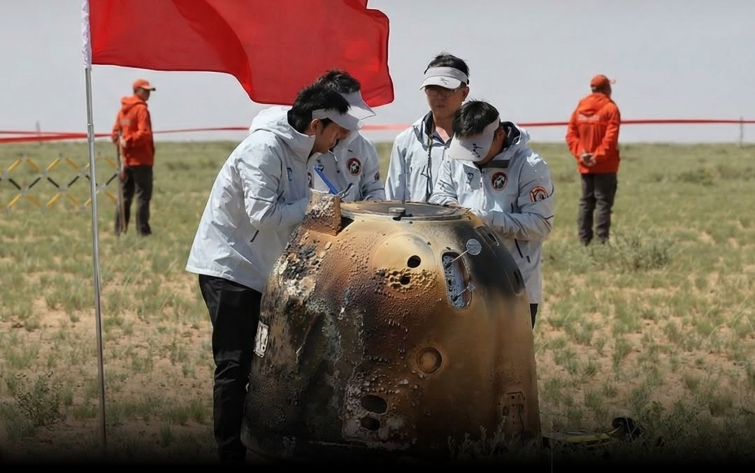 China Catat Sejarah Baru Eksplorasi Antariksa, Bawa Pulang Sampel dari Sisi Jauh Bulan