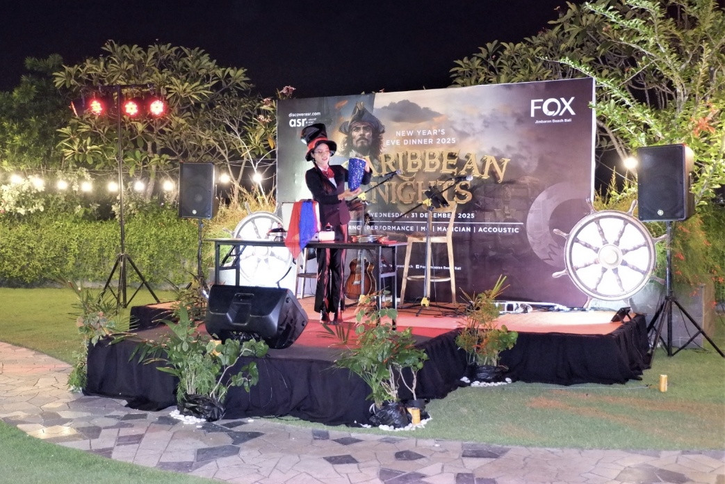 FOX Jimbaran Beach Bali Tutup Tahun dengan Pesta “Caribbean Nights”