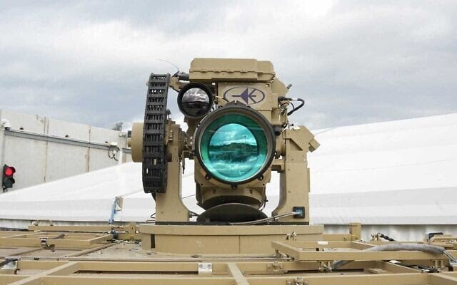 Israel Serahkan Sistem Pertahanan Laser Iron Beam Siap Tempur kepada Militer