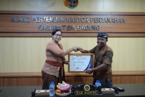 Terima Opini Ombudsman RI, Kantah Badung Tegaskan Komitmen Perkuat Layanan Bebas Maladministrasi