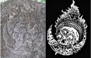 Lambang Tengkorak Menggigit Bulan Sabit, Identitas Keras Kekuasaan Kerajaan Kadiri