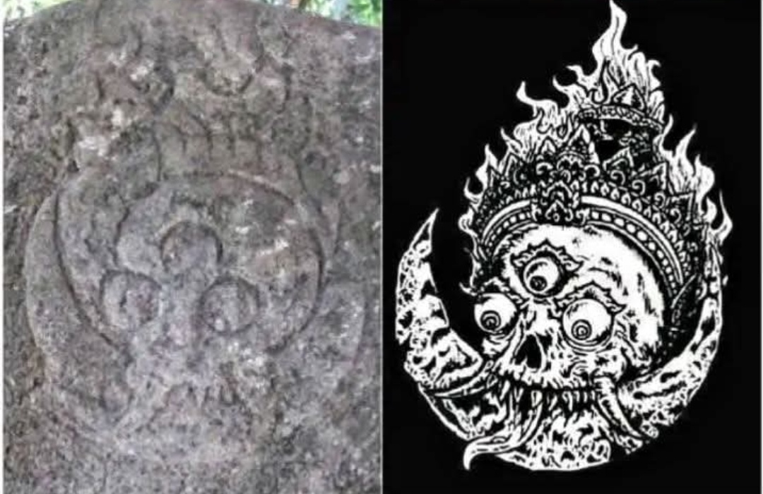 Lambang Tengkorak Menggigit Bulan Sabit, Identitas Keras Kekuasaan Kerajaan Kadiri