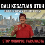 Bali Kesatuan Utuh, Gung De Aryawan Bersuara Keras: Jangan Monopoli Lapangan Kerja Pariwisata