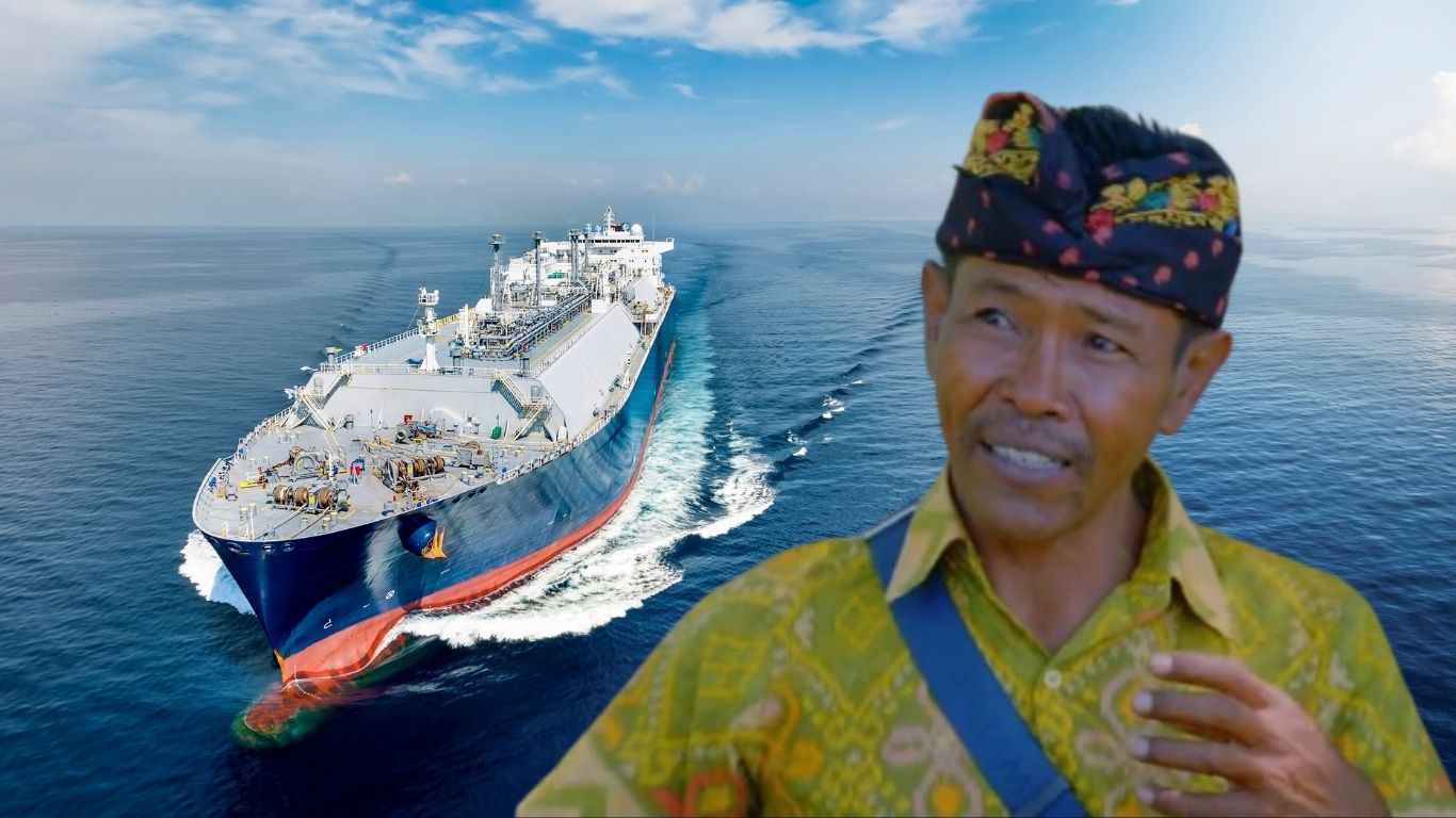 Tokoh Lingkungan Serangan Desak Kajian Ulang SKKL Proyek FSRU LNG di Pesisir Denpasar Selatan