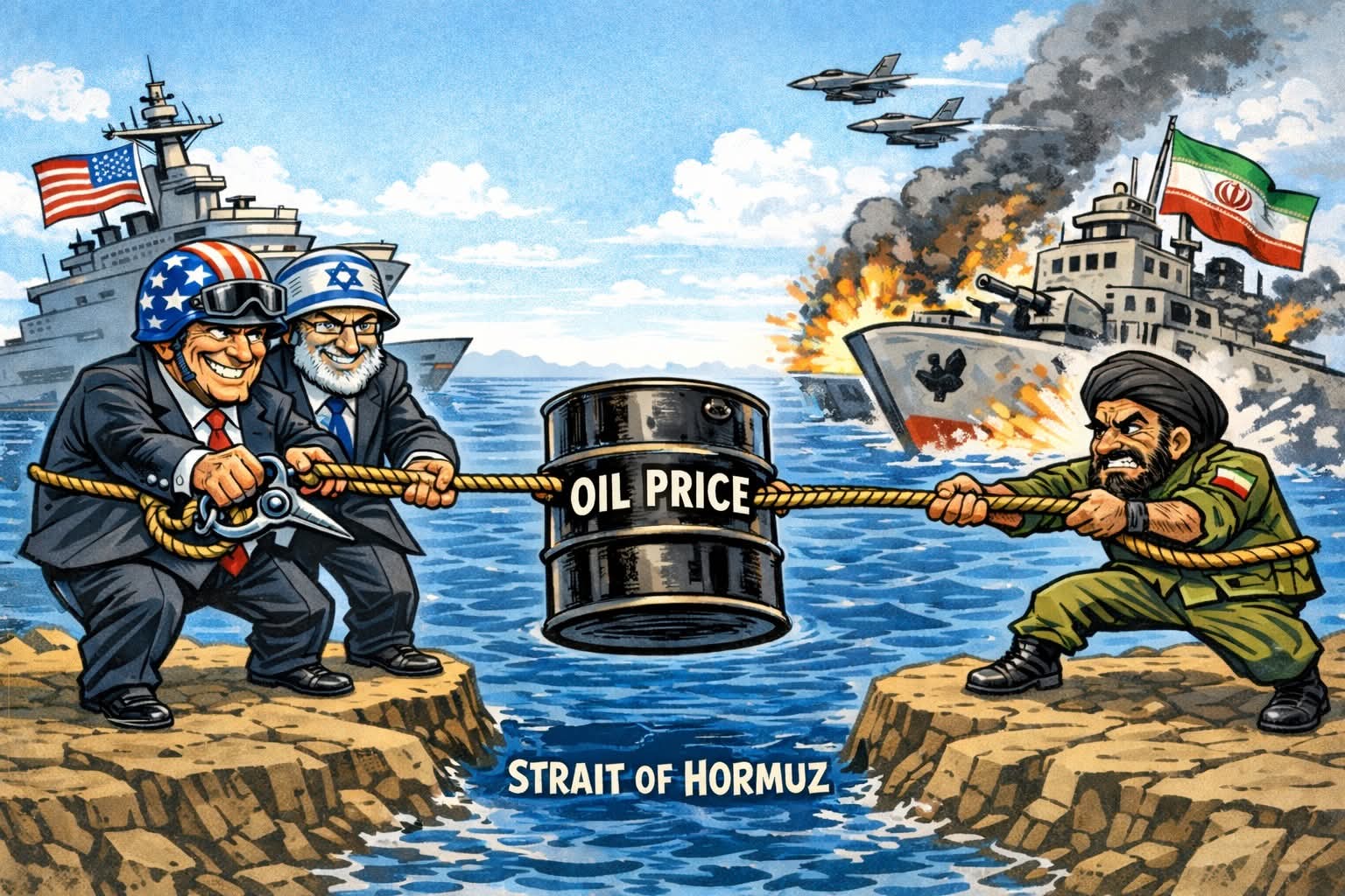 Selat Hormuz Memanas, Perang Iran–Israel–AS Picu Ancaman Krisis Energi Global