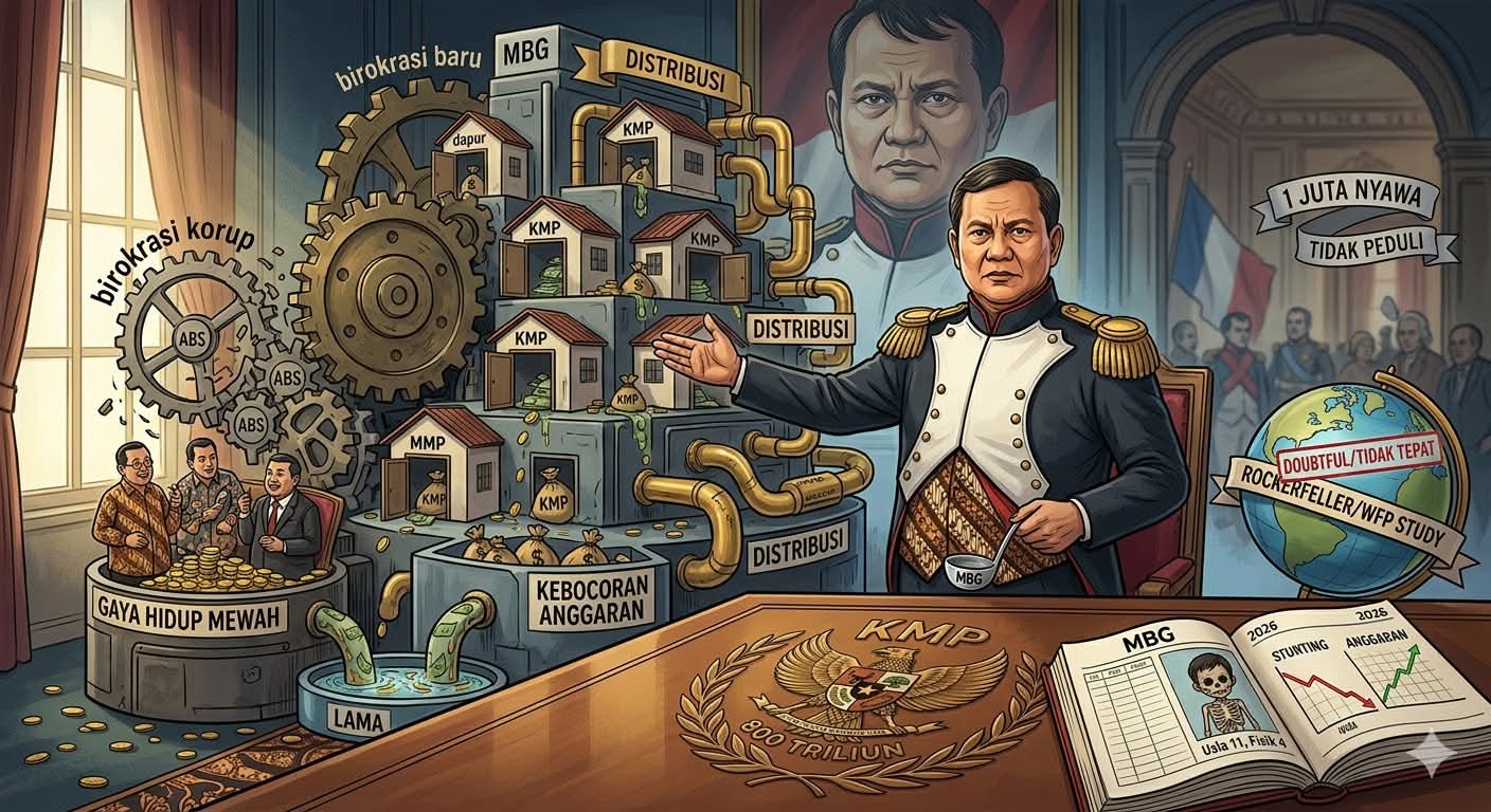 Kritik MBG Menguat, Presiden Dinilai Gunakan Logika Dikotomis dalam Menjawab Publik