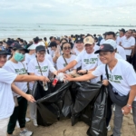 Bertajuk Gerakan Indonesia Asri, Kantah Badung Gandeng Menteri Lingkungan Hidup Gelar Aksi Bersih Lingkungan