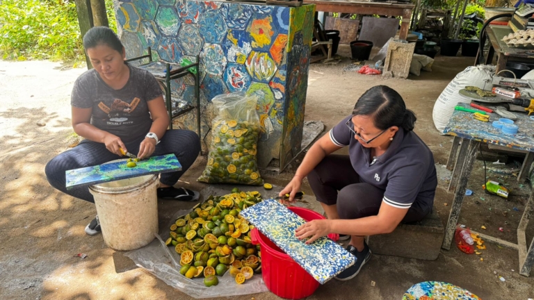 Dukung Program Wali Kota, Komunitas Angen dan BTID Sulap Sampah Organik Jadi Cairan Multifungsi