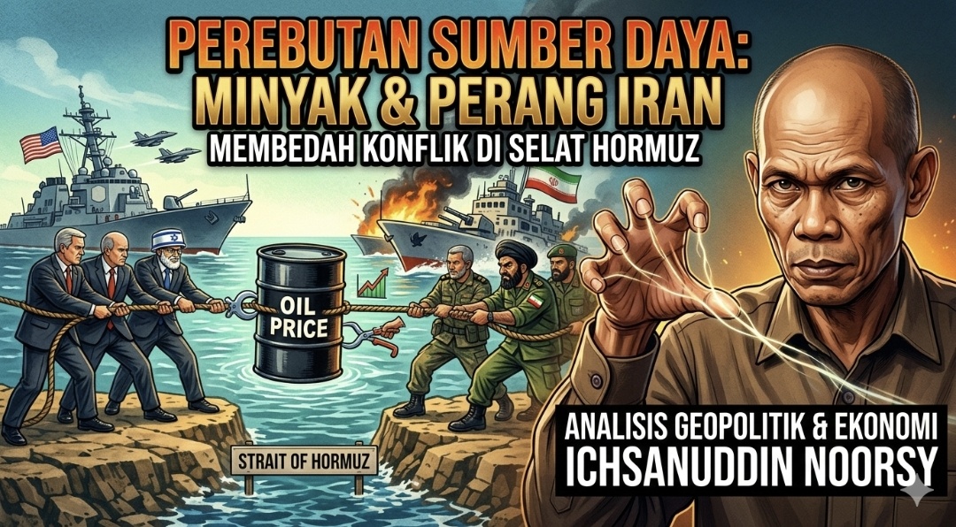 Dr. Ichsanuddin Noorsy: Konflik AS–Israel vs Iran Bukan Sekadar Nuklir, tapi Perebutan Kendali Teluk