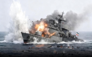 Serangan Torpedo AS Tenggelamkan Kapal Perang Iran di Samudra Hindia, 87 Pelaut Tewas