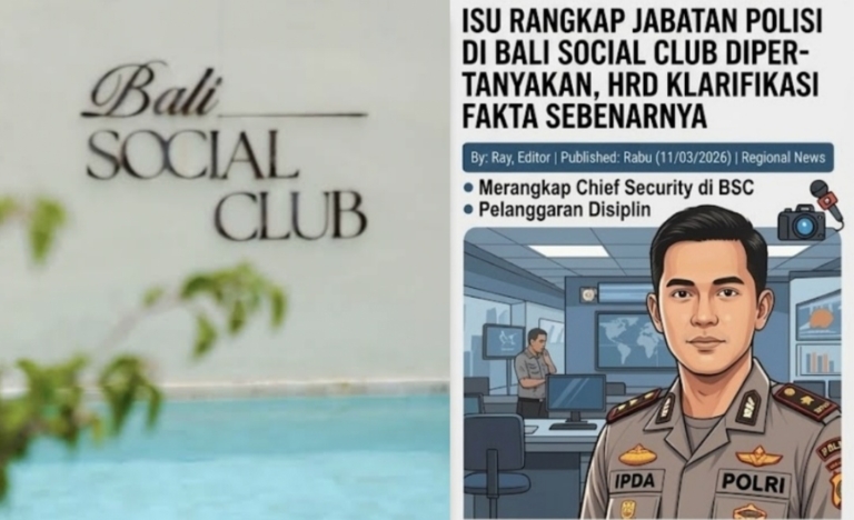 Isu Rangkap Jabatan Polisi di Bali Social Club Dipertanyakan, HRD Klarifikasi Fakta Sebenarnya