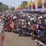 Antrean Motor Mengular di Gilimanuk, Warga Tinggalkan Bali Lebih Awal untuk Mudik dan Antisipasi Nyepi