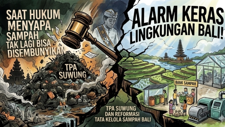 TPA Suwung Disorot Hukum, Jadi Titik Balik Penanganan Krisis Sampah di Bali