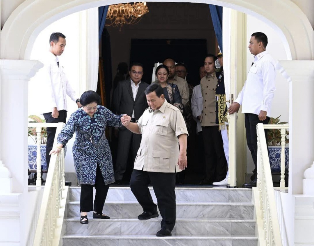 Silaturahmi Ramadan di Istana, Prabowo Subianto Terima Megawati Soekarnoputri Bahas Kebangsaan