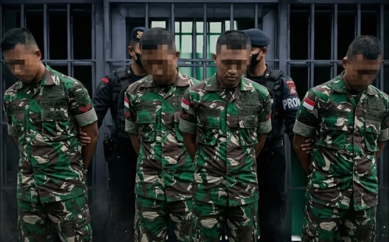 Mabes TNI Ungkap Identitas Empat Prajurit Tersangka Kasus Penyiraman Air Keras Aktivis KontraS