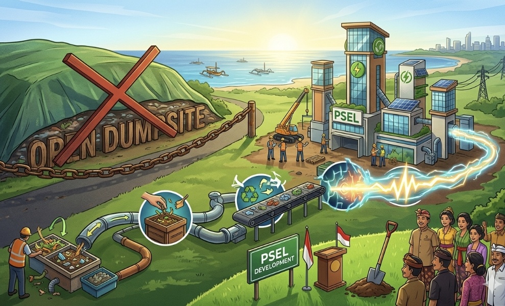 Bali Tutup TPA Suwung Agustus 2026, Beralih ke Energi dari Sampah