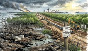 Perda Jadi Pajangan, Mangrove Dikorbankan! Sidakarya Dibuka, Benoa Membusuk