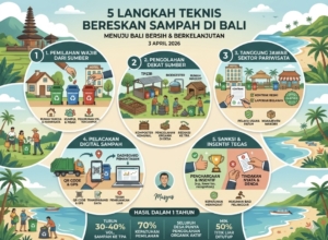 Pemerintah Wajib Paham! Lima Langkah Teknis Bereskan Sampah di Bali