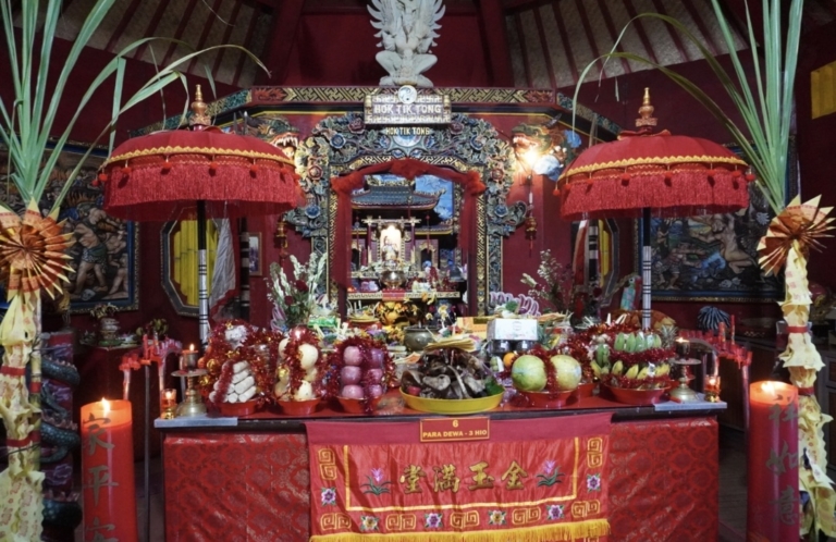 Ritual Ceng Beng di Carangsari Dimeriahkan Piodalan, Hiburan dan Inovasi Kesehatan