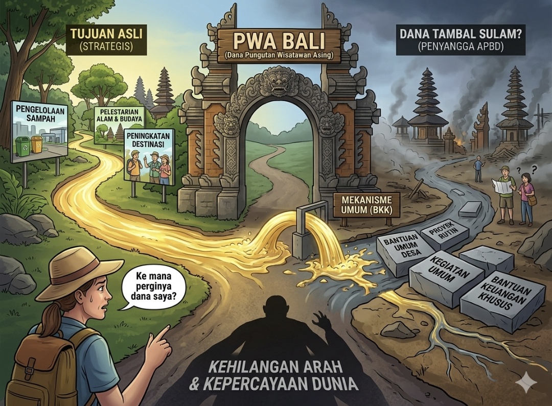 Dana Pungutan Wisatawan Asing Disorot, Arah Pemanfaatan Dinilai Mulai Bergeser