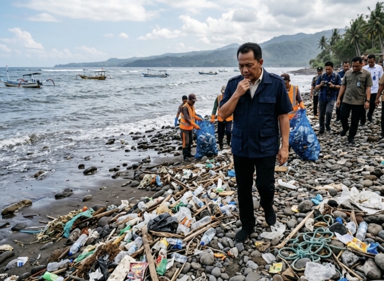 Menteri LH Akui Penanganan Sampah Laut Masih Berat, Biaya Tinggi dan Ancaman Racun Jadi Sorotan