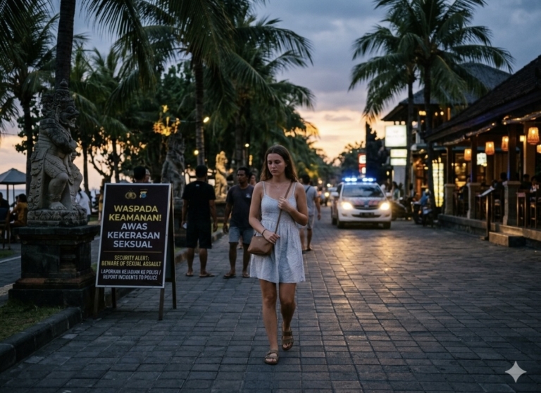Lonjakan Kasus Kekerasan Seksual terhadap WNA, Alarm Keras bagi Keamanan Pariwisata Bali