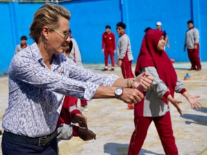 Diplomasi Olahraga di Denpasar, Konsulat Australia Ajak Pelajar Perkuat Persahabatan Lewat AFL