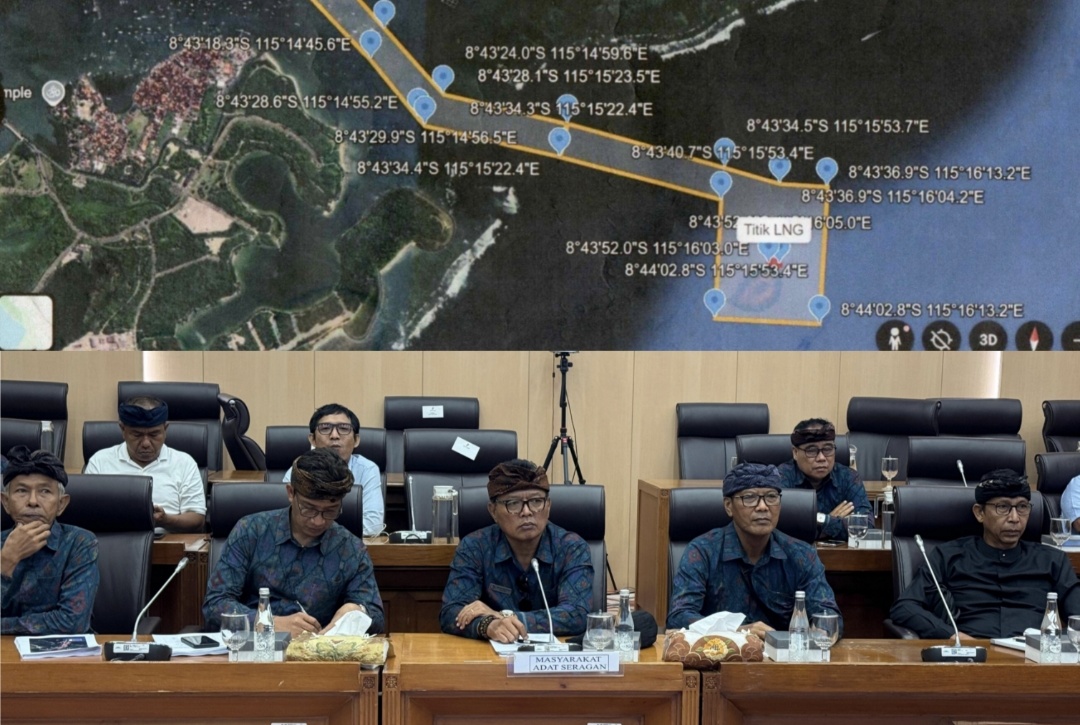 Ambisi Proyek LNG Korbankan Desa Adat Serangan, DPR RI Janjikan Tinjau Langsung Lokasi
