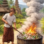 Ancaman “Sunyi” dari Sampah, Polusi Pembakaran Plastik Dikhawatirkan Turunkan Kualitas SDM Bali