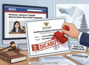 Dewan Pers Cabut Sertifikat UKW Oknum Wartawan di Jembrana Usai Terbukti Kasus Pencemaran Nama Baik