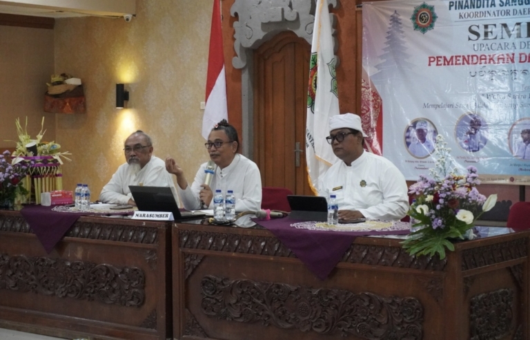 Bedah Makna Dewa Yadnya, PSN Denpasar Gelar Seminar Pemendakan dan Pedatengan