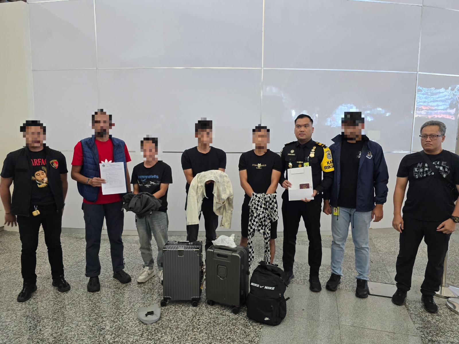 Imigrasi Ngurah Rai Gagalkan Pelarian Tiga WN Tiongkok Terduga Pelaku Pencurian di Bogor