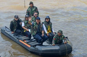 AHY Tinjau Normalisasi Ciliwung, Pemerintah Kebut Infrastruktur Pengendalian Banjir Jakarta