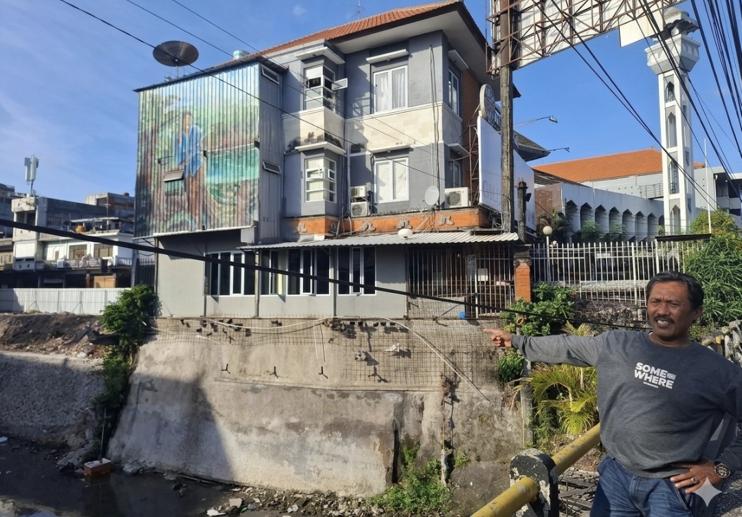 Dugaan Pelanggaran Sempadan Tukad Badung, ARUN Bali Minta Aparat Usut Izin Gallery Kohinoor