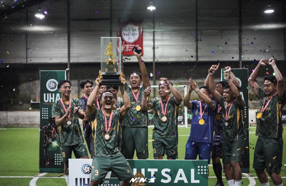 Tiga Kali Beruntun Jadi Kampiun, Arya Arkananta Warnai Meriahnya UHA Futsal 2026